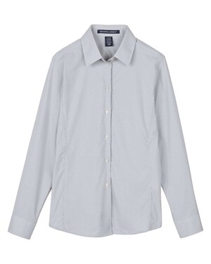 Women's CrownLux Performance® Microstripe Dress Shirt