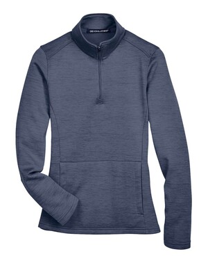 Women's Newbury Mélange Fleece Quarter-Zip Pullover