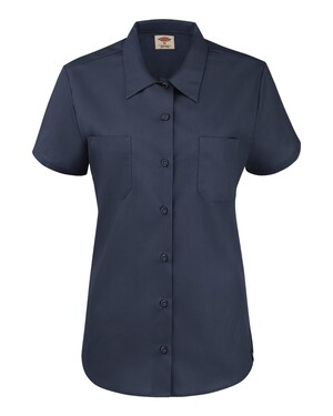 Women's Short Sleeve Industrial Work Shirt
