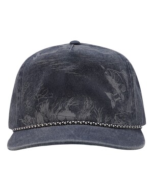 Walleye Nature Scene Cap