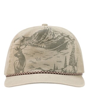 Elk Nature Scene Cap