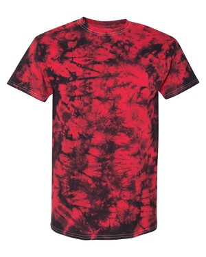 Red, White, and Black Nebula Tie Dye Shirt and More - Tie Dye Wholesaler