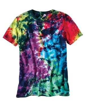 LaMer Over-Dyed Crinkle Tie Dye T-Shirt