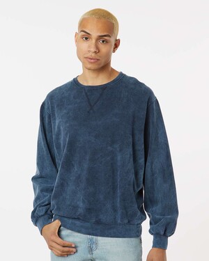 Premium Fleece Mineral Wash Crewneck Sweatshirt