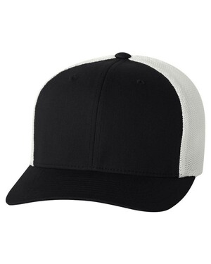 FlexFit 6511 Fitted Trucker Hat | Flex Caps