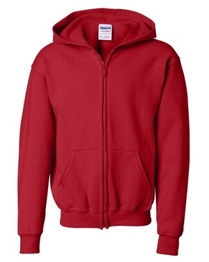 Heavy Blend Youth Full-Zip Hoodie