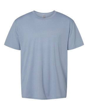 Gildan T-Shirt Uomo Ultra Cotton 6.0 Oz Light Blue Manica Corta Taglie Forti