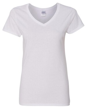 Women's Heavy Cotton V-Neck T-Shirt