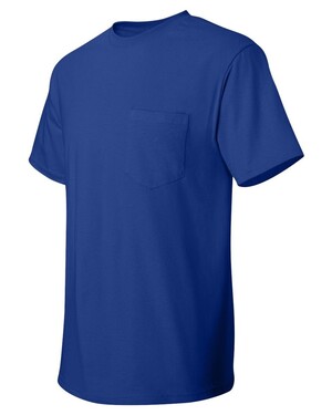 Hanes Men's Authentic Short Sleeve Pocket Tee, up to Size 3XL