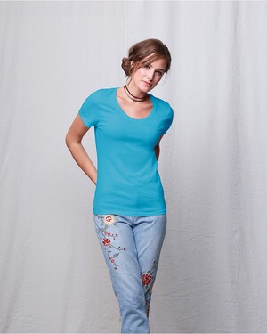 Hanes MO150 Women's Modal Triblend T 