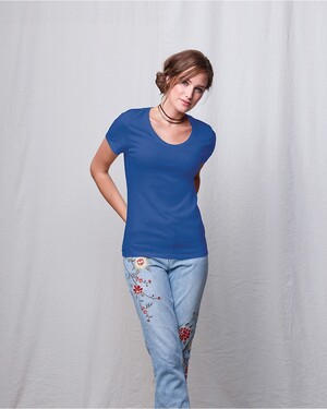 Hanes MO150 Women's Modal Triblend T 