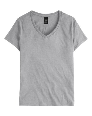 Undershirts Hanes Comfortsoft V Neck Gray Hanes Tee Hanes Grey V