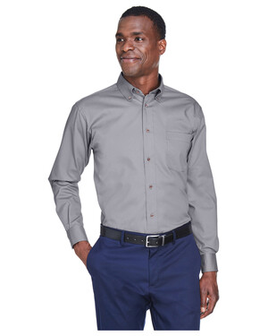Men's Tall Easy Blend™ Long Sleeve Twill Dress Shirt