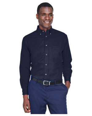 Men's Tall Easy Blend™ Long Sleeve Twill Dress Shirt