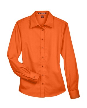 Women's Easy Blend™ Long Sleeve Twill Dress Shirt with Stain-Release