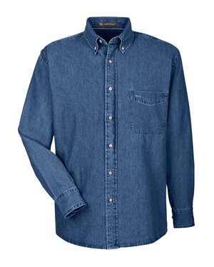 Tall Long Sleeve Denim Shirt