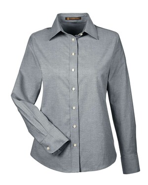Women's Long Sleeve Oxford Dress Shirt