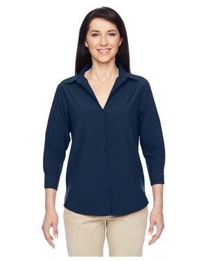 Women's Paradise Three-Quarter Pullover Sleeve Performance Shirt
