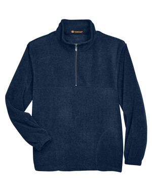 harriton fleece quarter zip