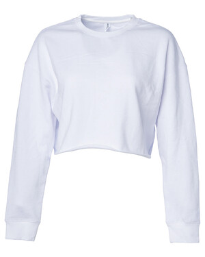 Women's Lightweight Cropped Crew Pullover