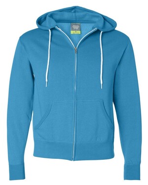 Independent Trading Co. AFX90UNZ - Unisex Full-Zip Hooded Sweatshirt Classic Navy - Xs