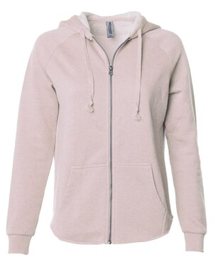 Women's California Wave Wash Zip-Up Hoodie