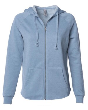 Women's California Wave Wash Zip-Up Hoodie