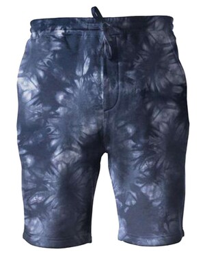 Tie-Dyed Fleece Shorts
