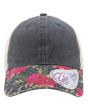 Women's Animal Print Mesh Back Hat