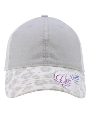 Women's Animal Print Mesh Back Hat