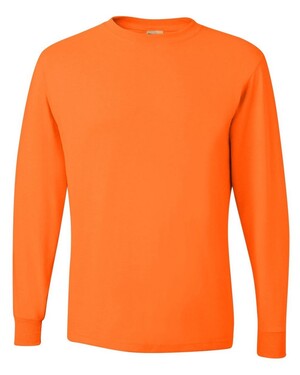 Jerzees 29LS Long Sleeve T Shirt 50 50 Cotton Polyester T ShirtWholesaler