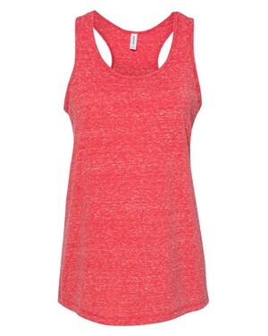 Women's Snow Heather Jersey Racerback Tank Top