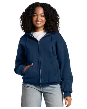 Rugged Full-Zip Hooded Sweatshirt