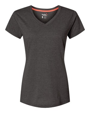Women's Organic Cotton Blend RecycledSoft™ V-Neck T-Shirt