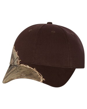 Licensed Camo Hat with Barbed Wire Embroidery
