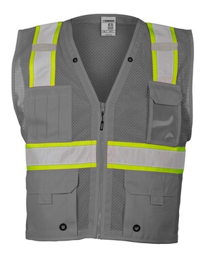 Enhanced Visibility Multi-Pocket Mesh Vest