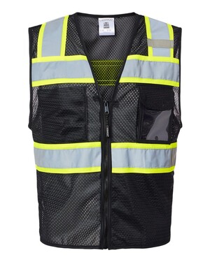 EV Series® Enhanced Visibility 3 Pocket Mesh Vest