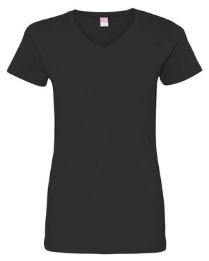 Women's V-Neck Fine Jersey T-Shirt