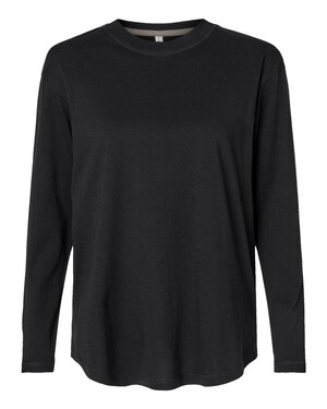 Ladies' Relaxed Fine Jersey Long Sleeve T-Shirt