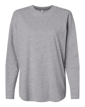Ladies' Relaxed Fine Jersey Long Sleeve T-Shirt