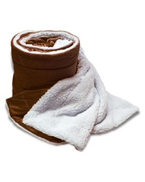 Oversized Mink Sherpa Blanket