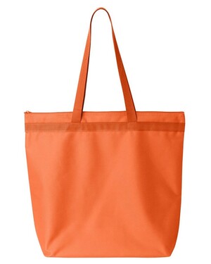 Recycled Zipper Tote