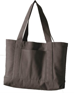 Pigment Dyed Premium 12 Ounce Canvas Gusseted Tote