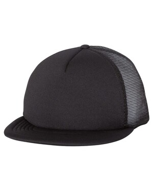 Foam Front Flat-Bill Trucker Hat