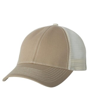 Heavy Cotton Twill Front Trucker Hat
