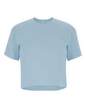 S blur symbol t-shirt cropped トップス