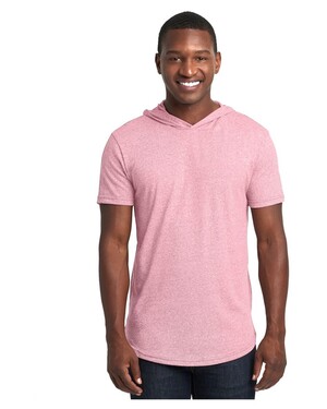 Next Level Apparel 2022 Mock Twist Short Sleeve T-Shirt Hoodie - T