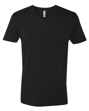 Premium Short Sleeve Fitted V-Neck T-Shirt