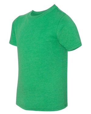Next Level Men's CVC Crew T-Shirt - Soft Heather Kelly Green Tee In 2XL - View #10