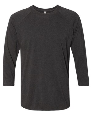 Men's Tampa Bay Rays Nike Tri-blend Jersey Fade 3/4 Sleeve Raglan Tee